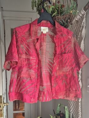 Anthropology Sun Palm Midi Top by Maeve
